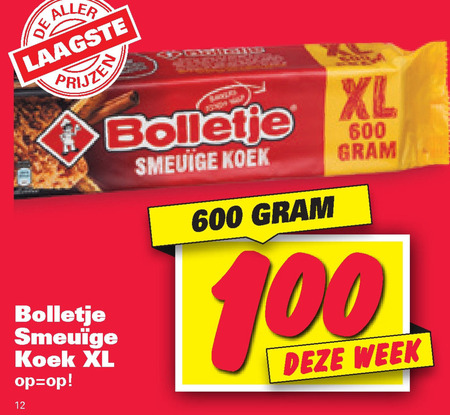 Bolletje   ontbijtkoek folder aanbieding bij  Nettorama - details