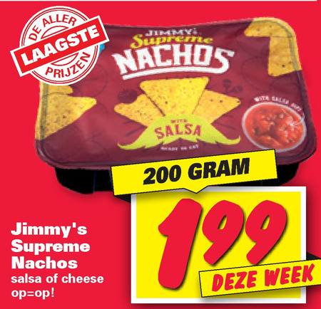 jimmys   chips folder aanbieding bij  Nettorama - details