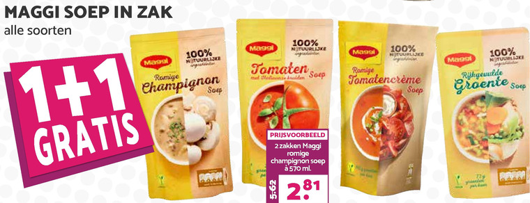 Maggi   soep folder aanbieding bij  Boons Markt - details