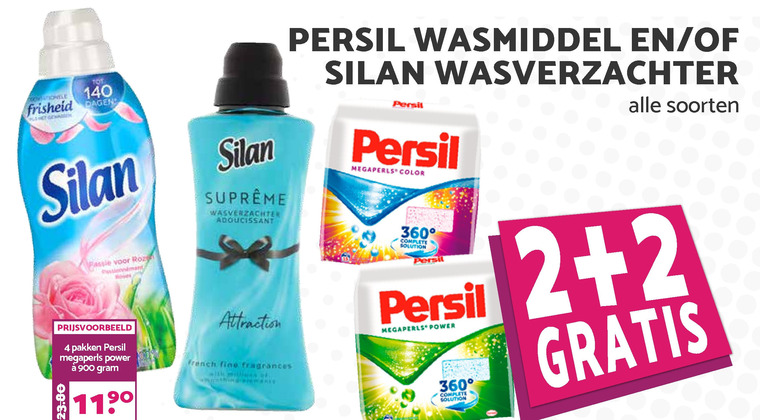 Persil   wasverzachter, wasmiddel folder aanbieding bij  Boons Markt - details