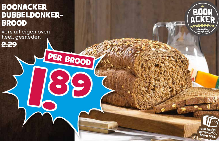 Boonacker   brood folder aanbieding bij  Boons Markt - details