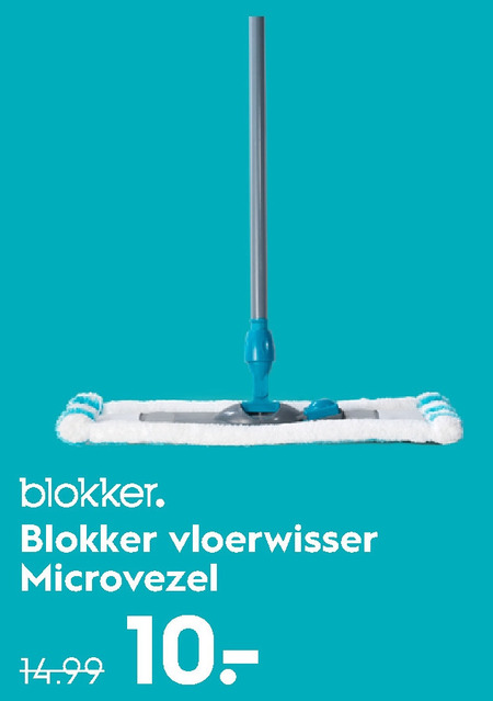 Blokker Huismerk   vloerwisser folder aanbieding bij  Blokker - details