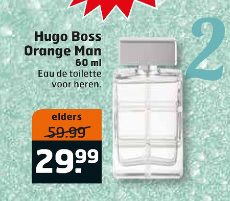 Hugo Boss   eau de toilette folder aanbieding bij  Trekpleister - details