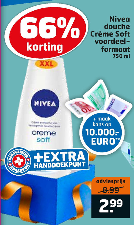 Nivea   douchegel folder aanbieding bij  Trekpleister - details