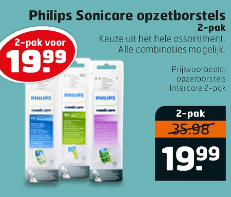 Philips   opzetborstel folder aanbieding bij  Trekpleister - details