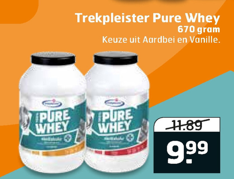 Trekpleister Huismerk   sportvoeding folder aanbieding bij  Trekpleister - details