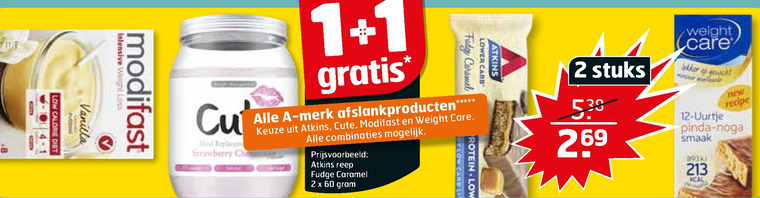 Alle merken   afslankmaaltijd folder aanbieding bij  Trekpleister - details