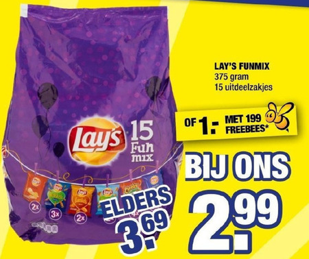 Lays   chips, zoutje folder aanbieding bij  Big Bazar - details