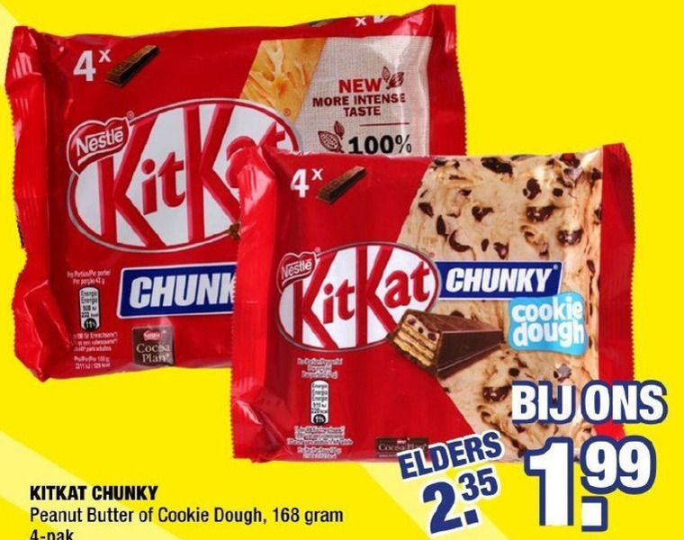 KitKat   chocoladereep folder aanbieding bij  Big Bazar - details