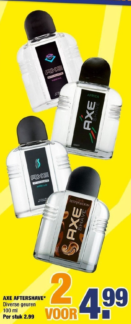 Axe   aftershave folder aanbieding bij  Big Bazar - details