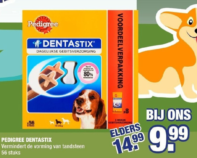 Pedigree Dentastix   hondensnacks folder aanbieding bij  Big Bazar - details