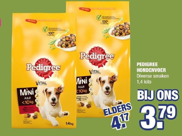 Pedigree   hondenvoer folder aanbieding bij  Big Bazar - details