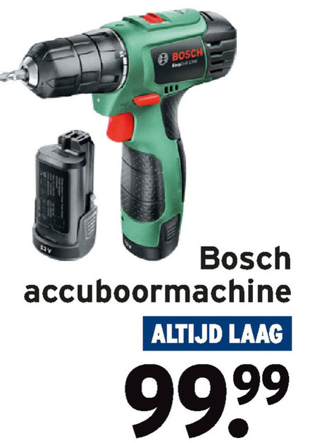 Bosch   accuboormachine folder aanbieding bij  Gamma - details