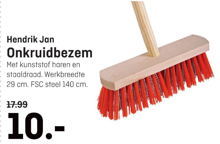 Hendrik Jan   tuinbezem folder aanbieding bij  Multimate - details