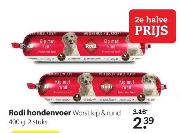 Rodi   hondenvoer folder aanbieding bij  Pets Place - details