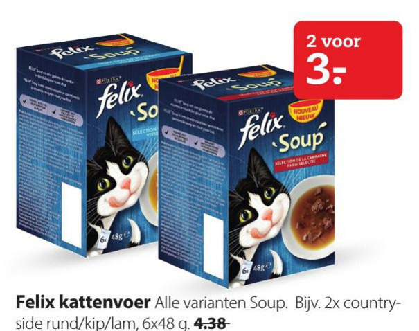 Felix   kattenvoer folder aanbieding bij  Pets Place - details