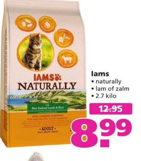 IAMS   kattenvoer folder aanbieding bij  Ranzijn Tuin en Dier - details