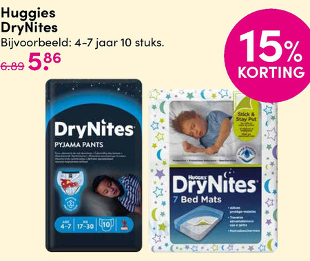 DryNites   luierbroekjes folder aanbieding bij  DA - details