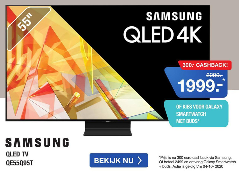 Samsung   4k ultrahd televisies folder aanbieding bij  Electroworld - details