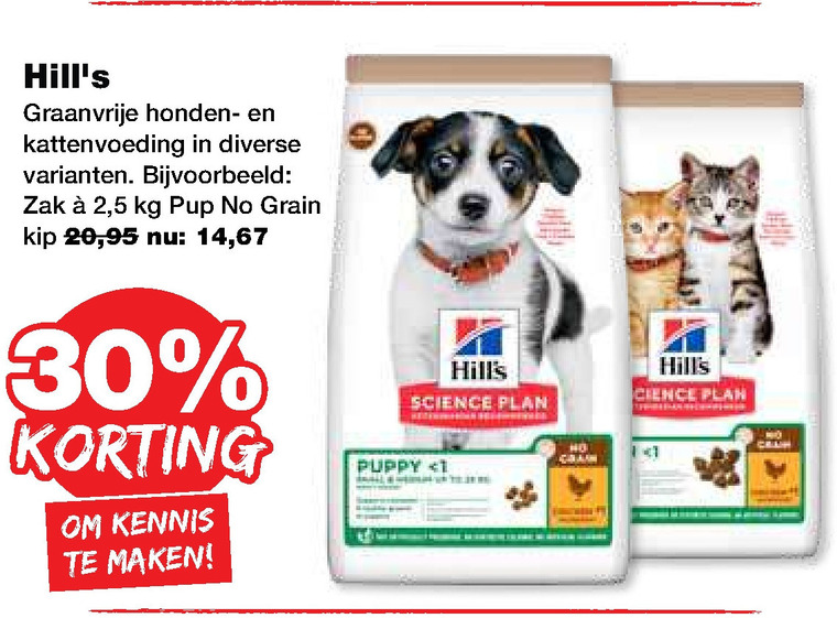 Science Plan   kattenvoer, hondenvoer folder aanbieding bij  Jumper - details