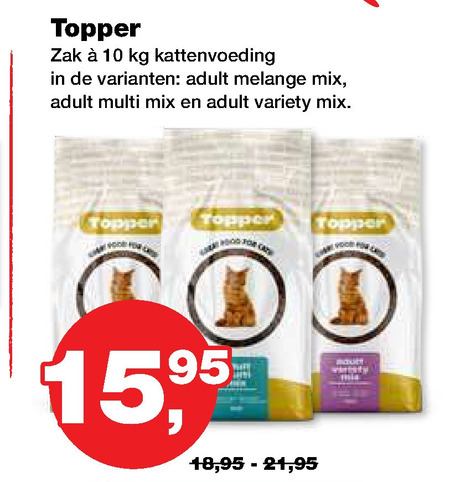 Topper   kattenvoer folder aanbieding bij  Jumper - details