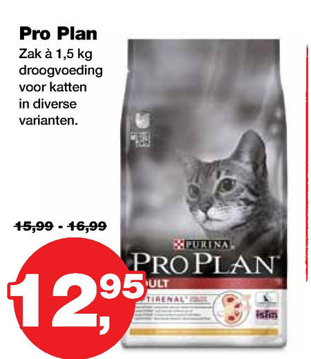 Pro Plan   kattenvoer folder aanbieding bij  Jumper - details