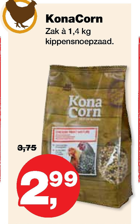 Konacorn   kippenvoer folder aanbieding bij  Jumper - details