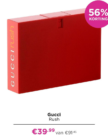 Gucci   eau de toilette folder aanbieding bij  Ici Paris XL - details