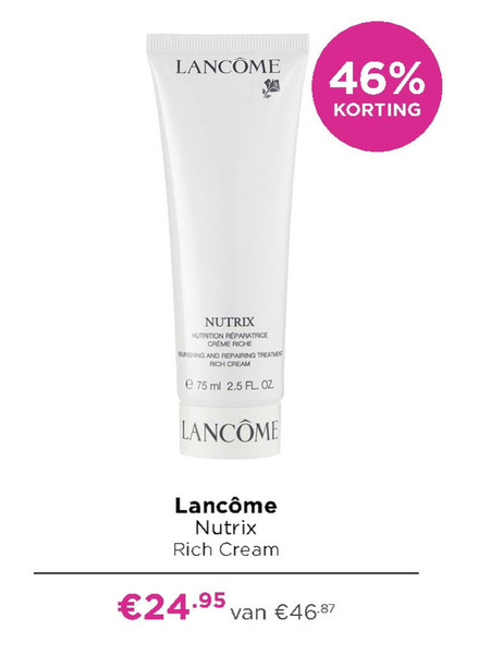 Lancome   dagcreme folder aanbieding bij  Ici Paris XL - details