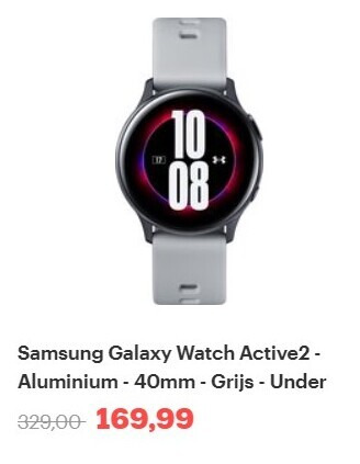 Samsung   smartwatch folder aanbieding bij  Bol.com - details