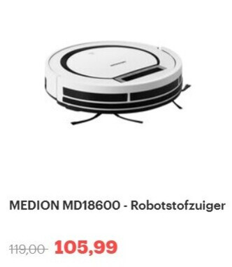 Medion   robotstofzuiger folder aanbieding bij  Bol.com - details