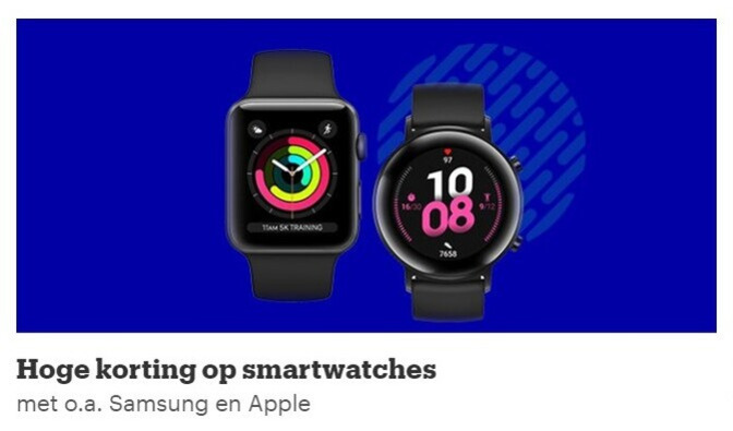 Samsung   smartwatch folder aanbieding bij  Bol.com - details