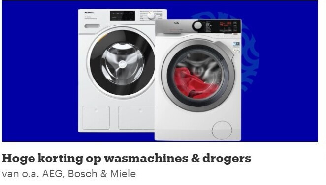 Miele   wasmachine, warmtepompdroger folder aanbieding bij  Bol.com - details