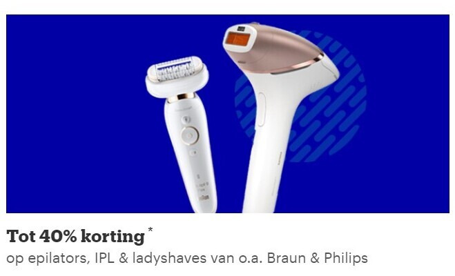 Philips   epileerapparaat, ladyshave folder aanbieding bij  Bol.com - details