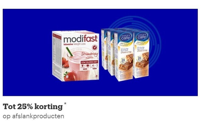 Modifast   afslankmaaltijd folder aanbieding bij  Bol.com - details