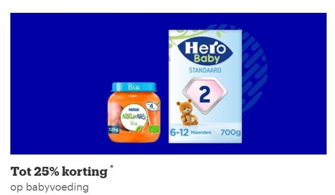 Hero   babyvoeding, opvolgmelk folder aanbieding bij  Bol.com - details