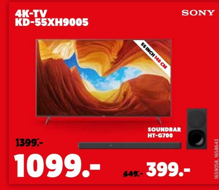 Sony   4k ultrahd televisies, soundbar folder aanbieding bij  Mediamarkt - details