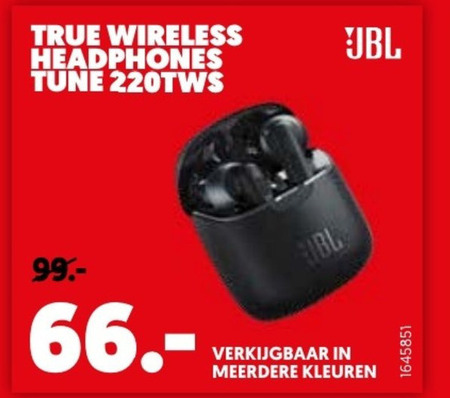 JBL   oortelefoon folder aanbieding bij  Mediamarkt - details