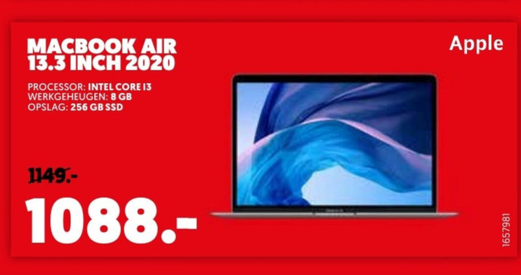 Apple   notebook, apple mac folder aanbieding bij  Mediamarkt - details