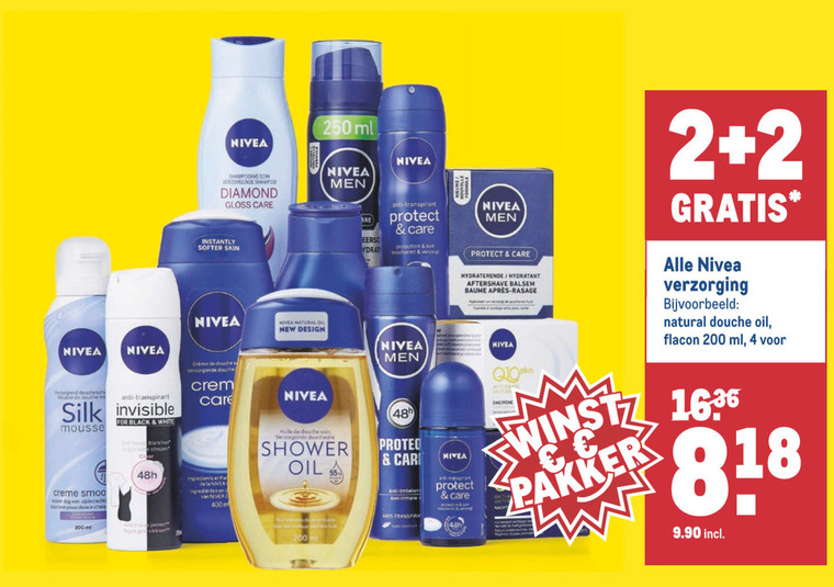 Nivea   huidverzorging, gezichtsverzorging folder aanbieding bij  Makro - details