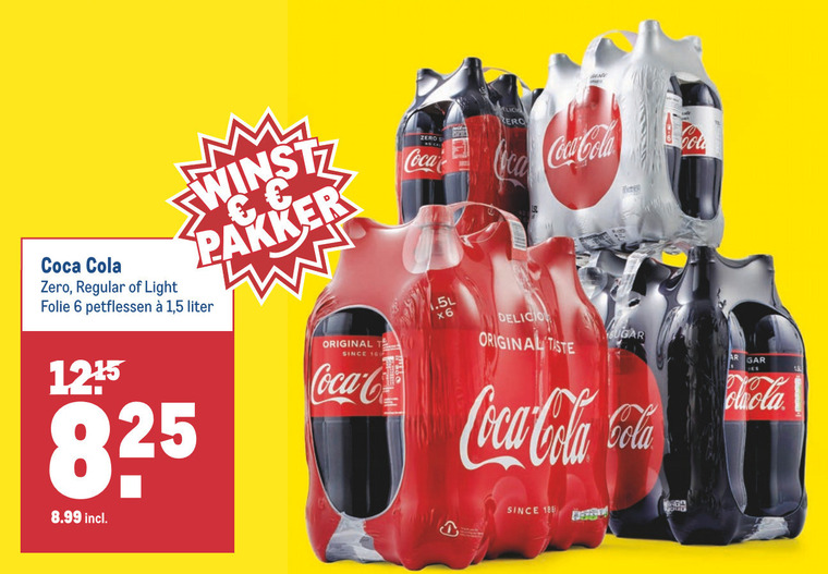 Coca-Cola   cola folder aanbieding bij  Makro - details