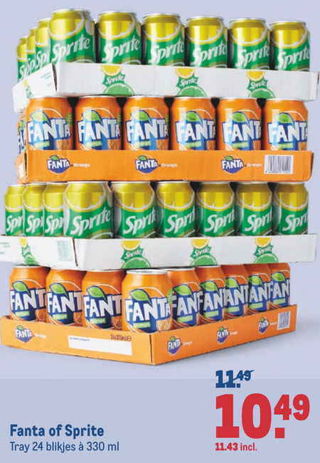 Fanta   frisdrank folder aanbieding bij  Makro - details