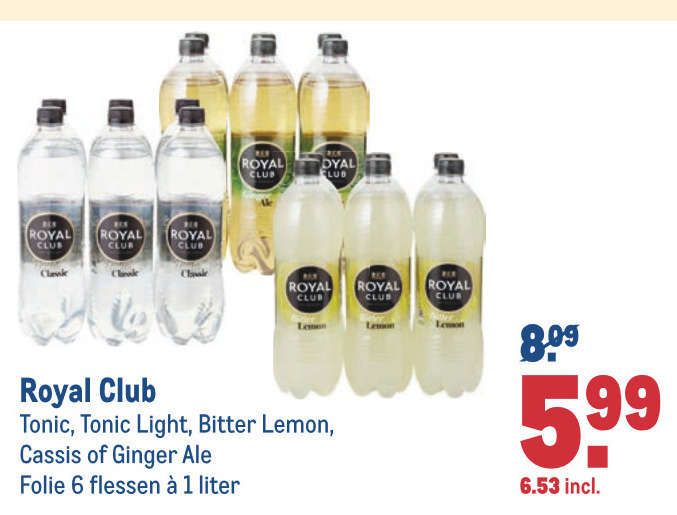 Royal Club   frisdrank folder aanbieding bij  Makro - details