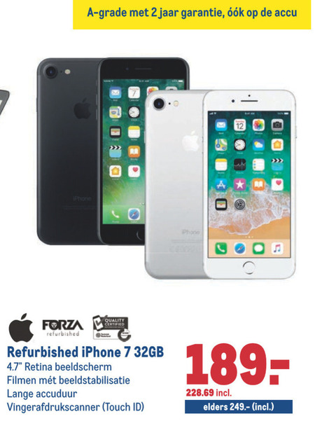 Apple   iphone folder aanbieding bij  Makro - details