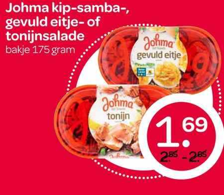 Johma   salade folder aanbieding bij  Spar - details