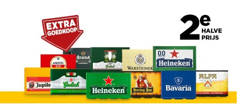 Hertog Jan   krat bier, radler bier folder aanbieding bij  Jumbo - details