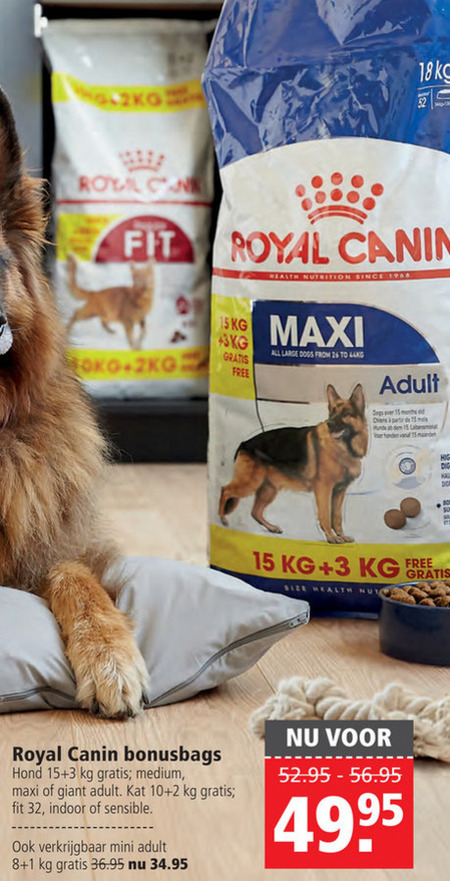 Royal Canin   hondenvoer, kattenvoer folder aanbieding bij  Welkoop - details