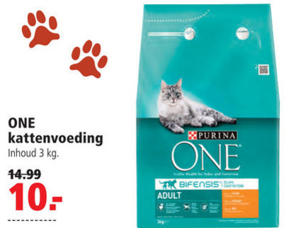 One   kattenvoer folder aanbieding bij  Welkoop - details