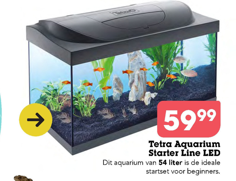 Tetra   aquarium folder aanbieding bij  Discus Hengelsport - details