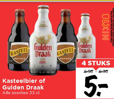 Kasteelbier   speciaalbier folder aanbieding bij  Vomar - details